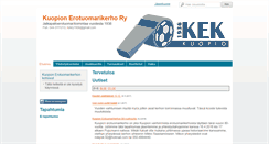 Desktop Screenshot of kuopionerotuomarikerho.fi